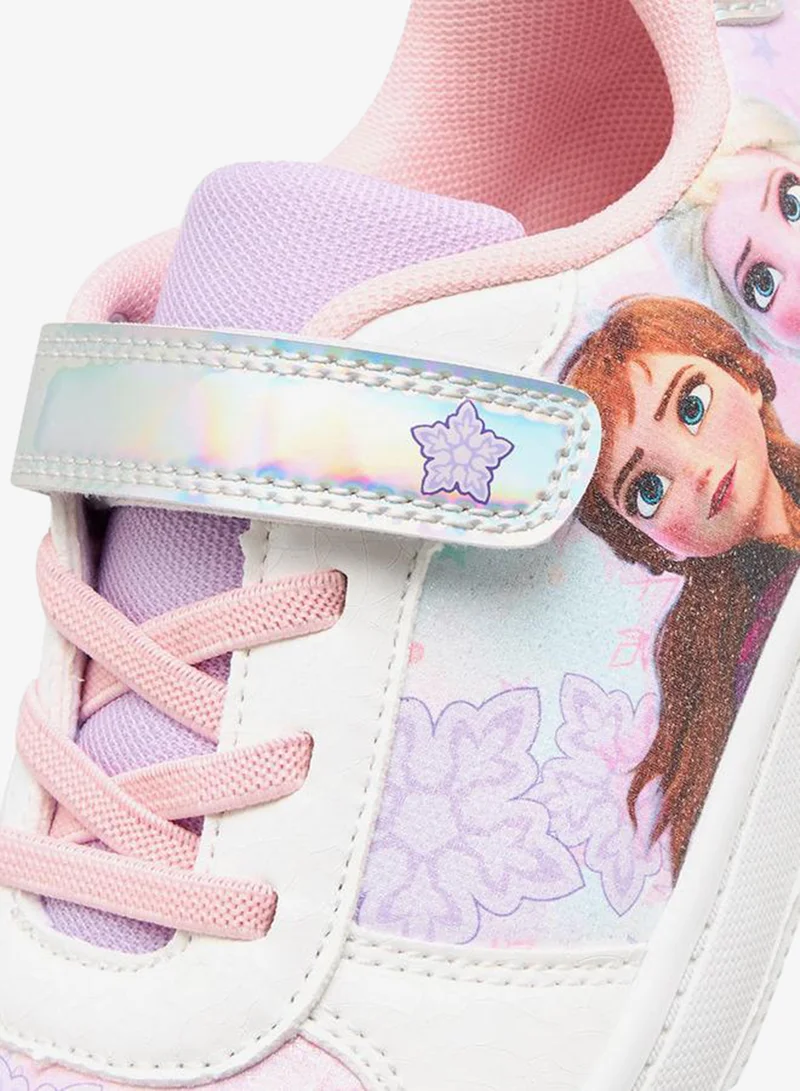 Disney WHITE Girls Frozen Print Sneakers for Women | Best Price UAE